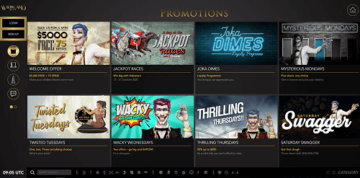 Wild Card City Casino Promos